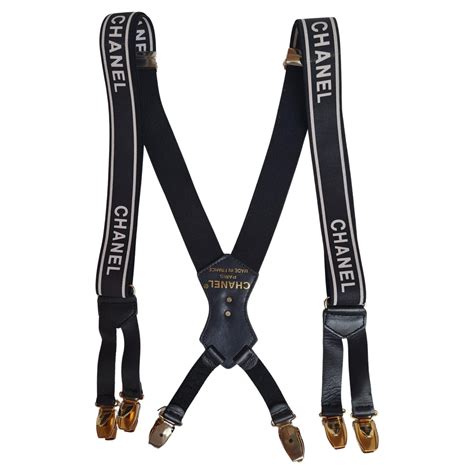 chanel suspenders buy online|chanel suspenders for sale.